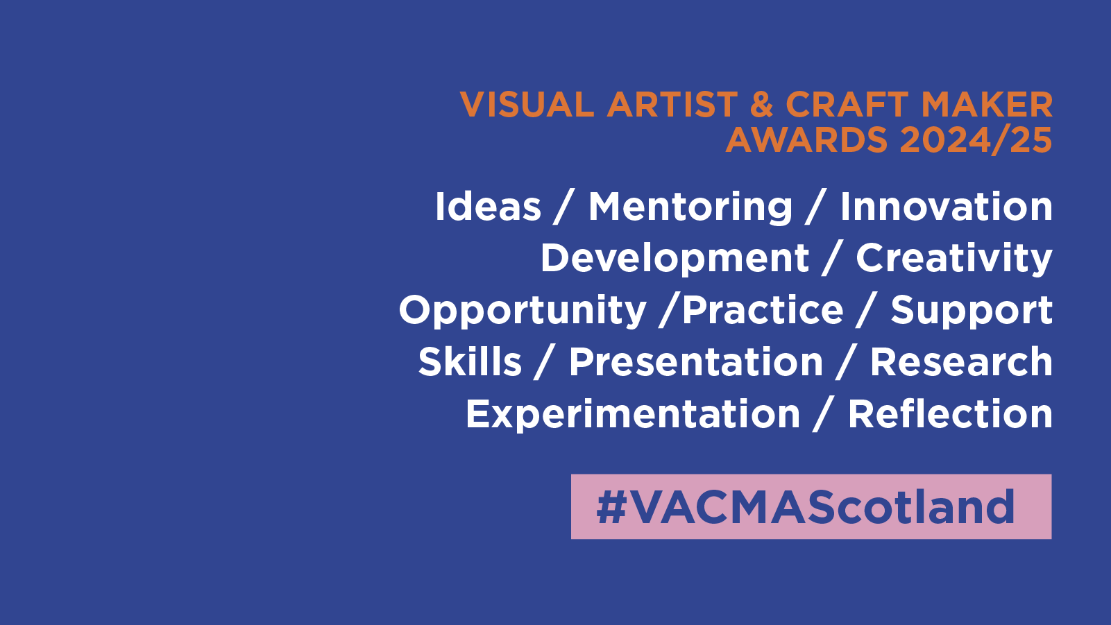 Visual Artist and Craft Maker Awards