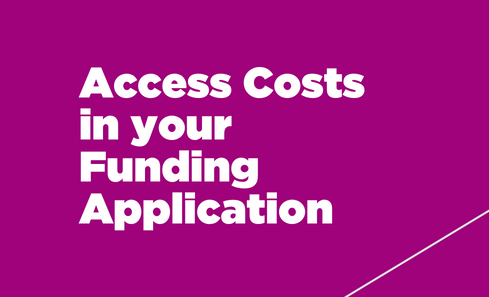 Access Costs in your Funding Application