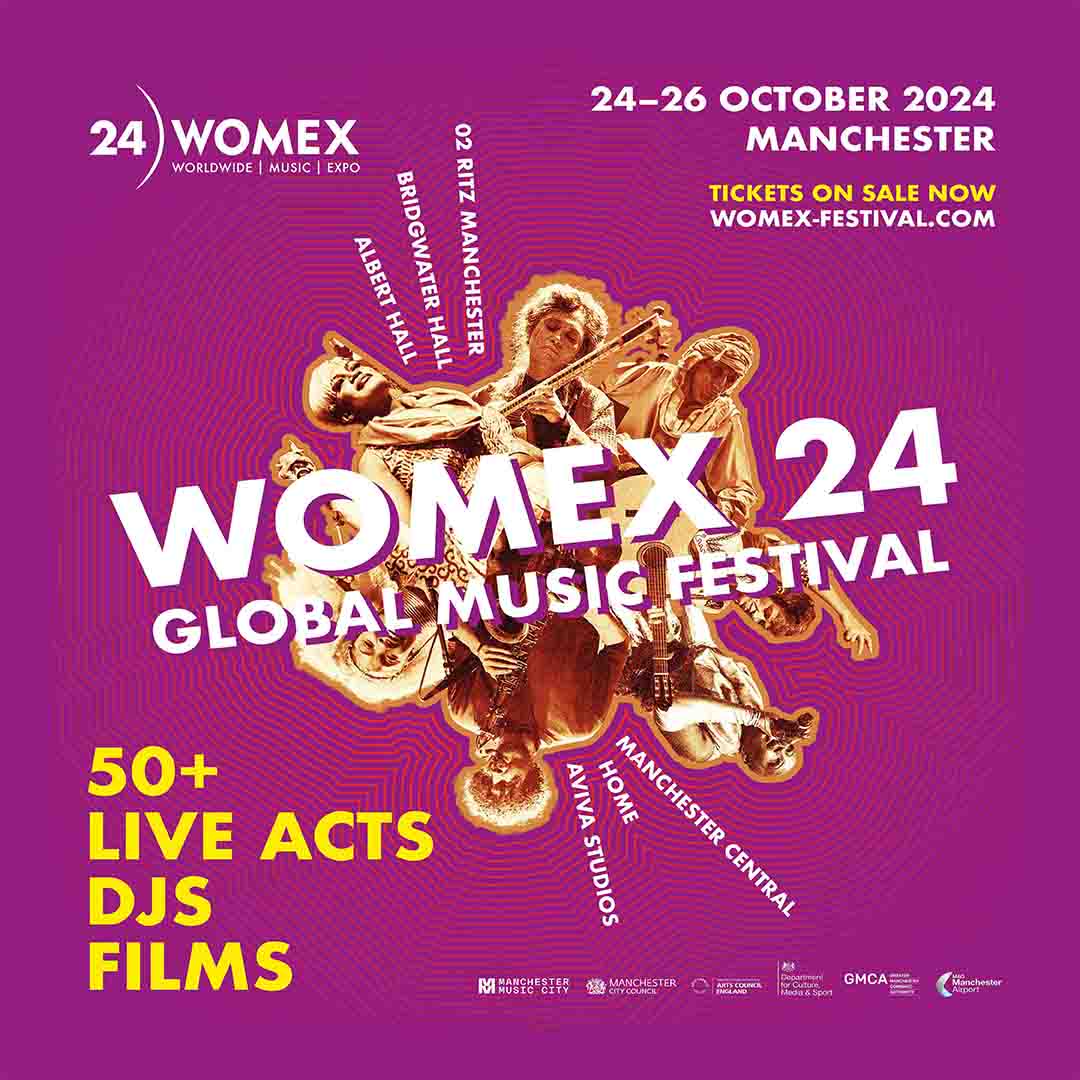 WOMEX 24 Global Music Festival 50+ Live Acts, DJs Films