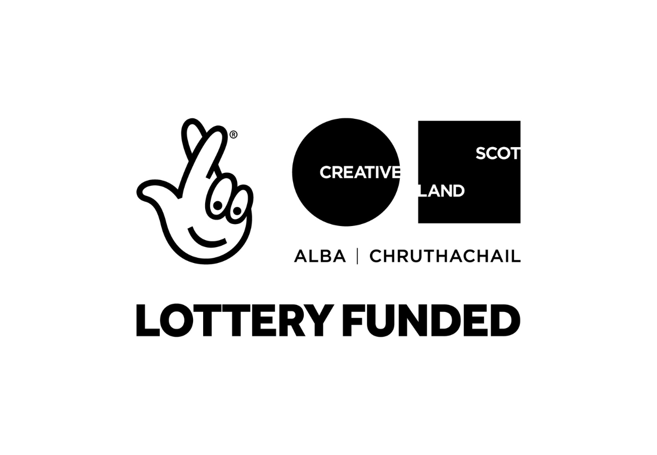 Creative Scotland and The National Lottery logo